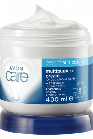 Avon Care Kuru Ciltler İçin Yoğun Nemlendirici El, Yüz ve Vücut Kremi 400 ml