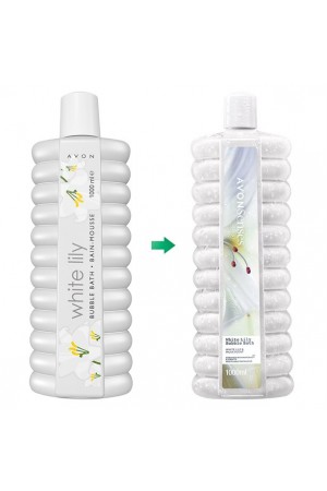 Avon Senses White Lily Banyo Köpüğü 1000 ml