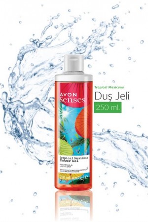 Avon Senses Tropical Mexicana Duş Jeli 250ml