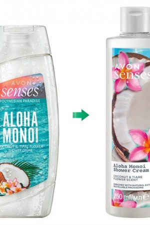 Senses Aloha Monoi Kremsi Duş Jeli 250 ml