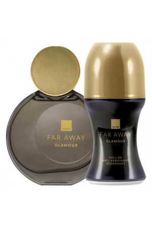 Far Away Glamour EDP 50 ml Kadın Parfüm Seti